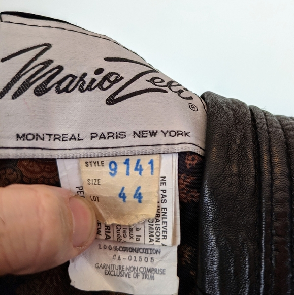 Mario Zeli leather jacket - Picture 6 of 7